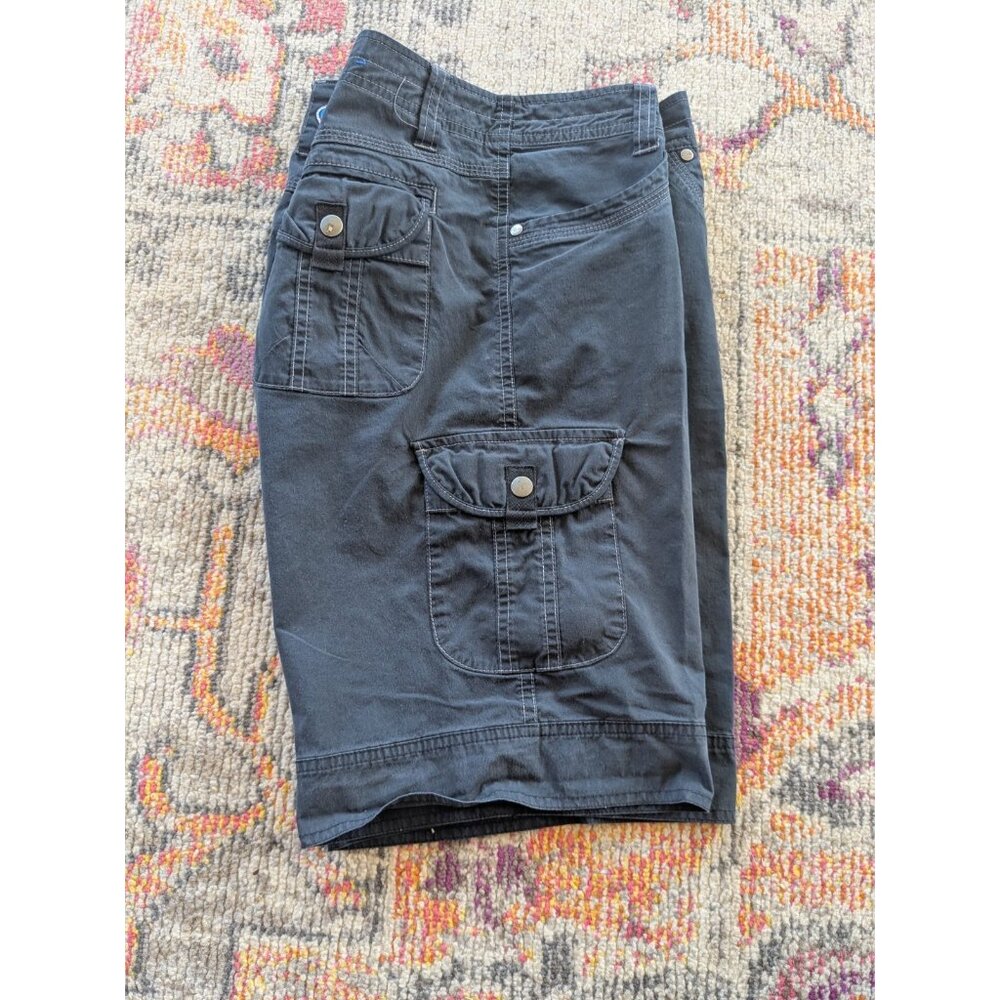 Kuhl Womens Splash Cargo Shorts Size 8 Black Hiking Mountain Culture Travel - Picture 6 of 13